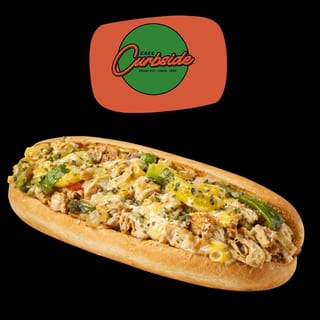 Salmon Steak & Cheese