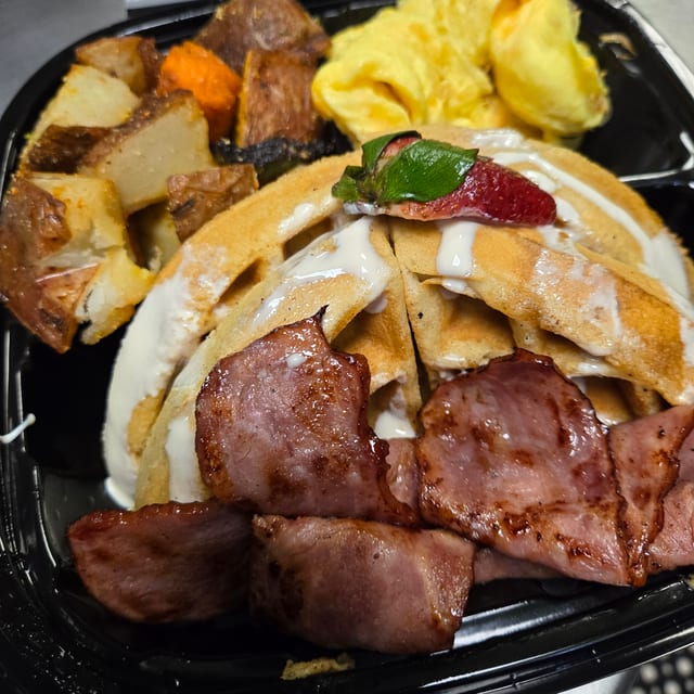 Waffle Platter.