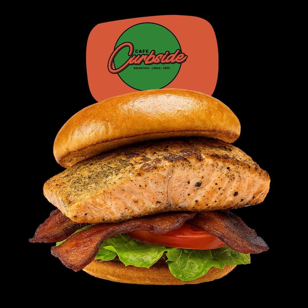 Salmon B.L.T Sandwich.