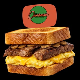 Steak, Egg & Cheese Drop Sandwich