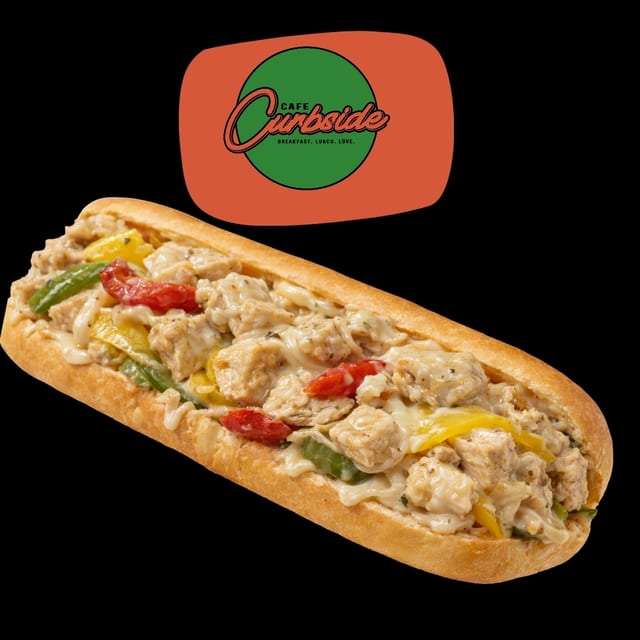 Chicken Steak & Cheese Sub.